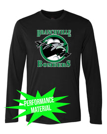 Bombers Wrestling Performance Material Long Sleeve Shirt Design 1