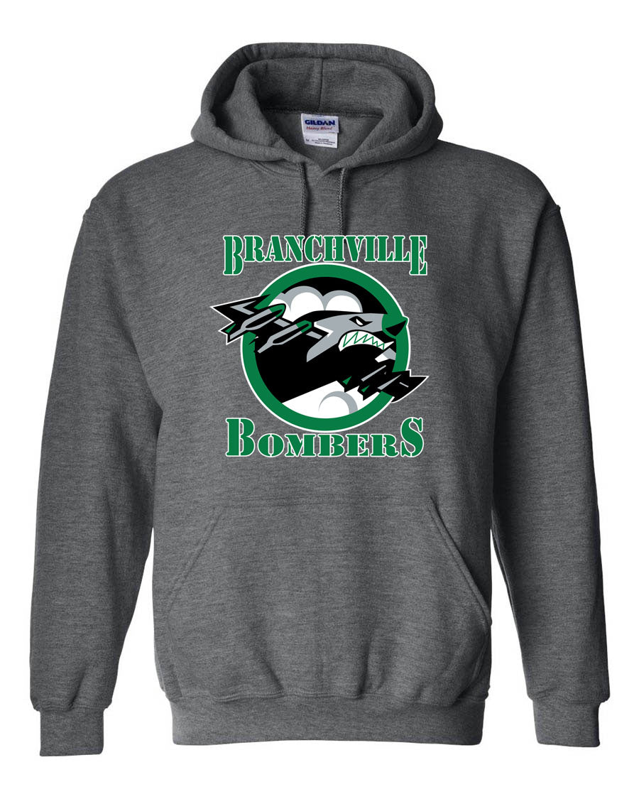 Bombers Wrestling Hooded Sweatshirt Design 1