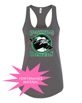 Bombers Wrestling Performance Racerback Tank Top Design 1