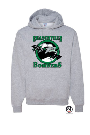 Bombers Wrestling Hooded Sweatshirt Design 1