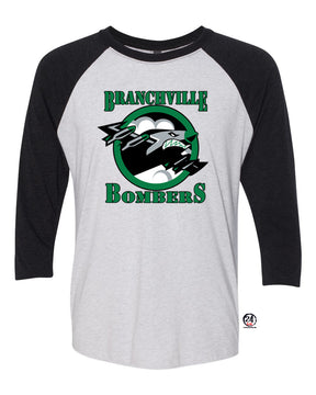 Bombers Wrestling raglan shirt Design 1