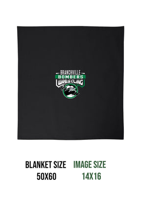 Bombers Wrestling Blanket Design 2