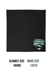 Bombers Wrestling Blanket Design 2