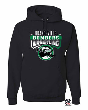 Bombers Wrestling Hooded Sweatshirt Design 2