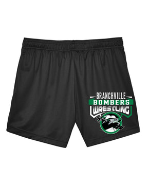 Bombers Wrestling Ladies Performance Shorts Design 2