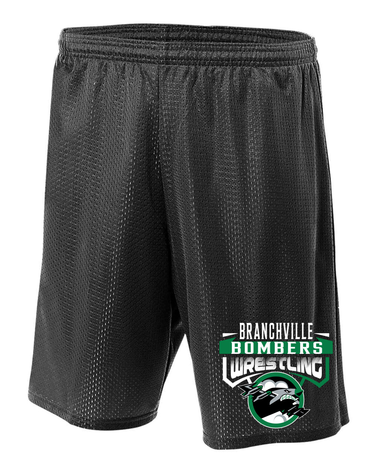 Bombers Wrestling Mesh Shorts Design 2