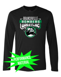 Bombers Wrestling Performance Material Long Sleeve Shirt Design 2