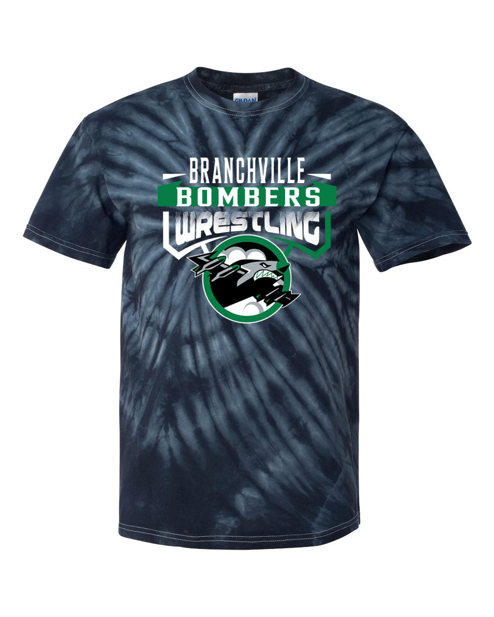 Bombers Wrestling Tie Dye t-shirt Design 2