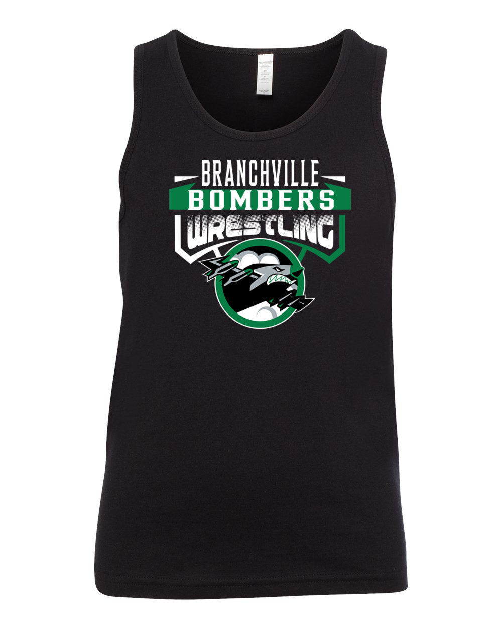 Bombers Wrestling Muscle Tank Top Design 2