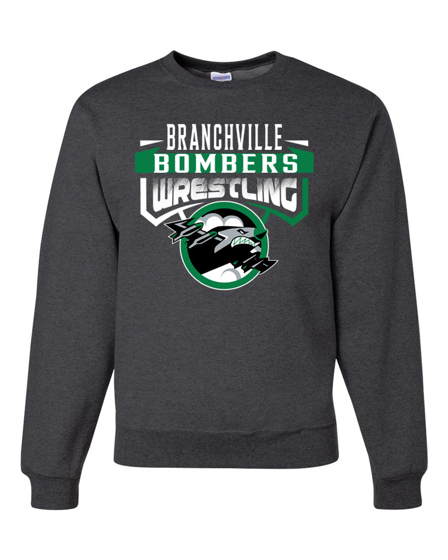 Bombers Wrestling non hooded sweatshirt Design 2