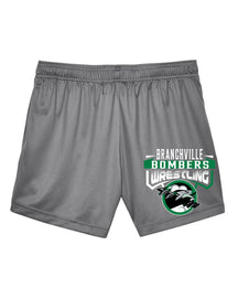 Bombers Wrestling Ladies Performance Shorts Design 2