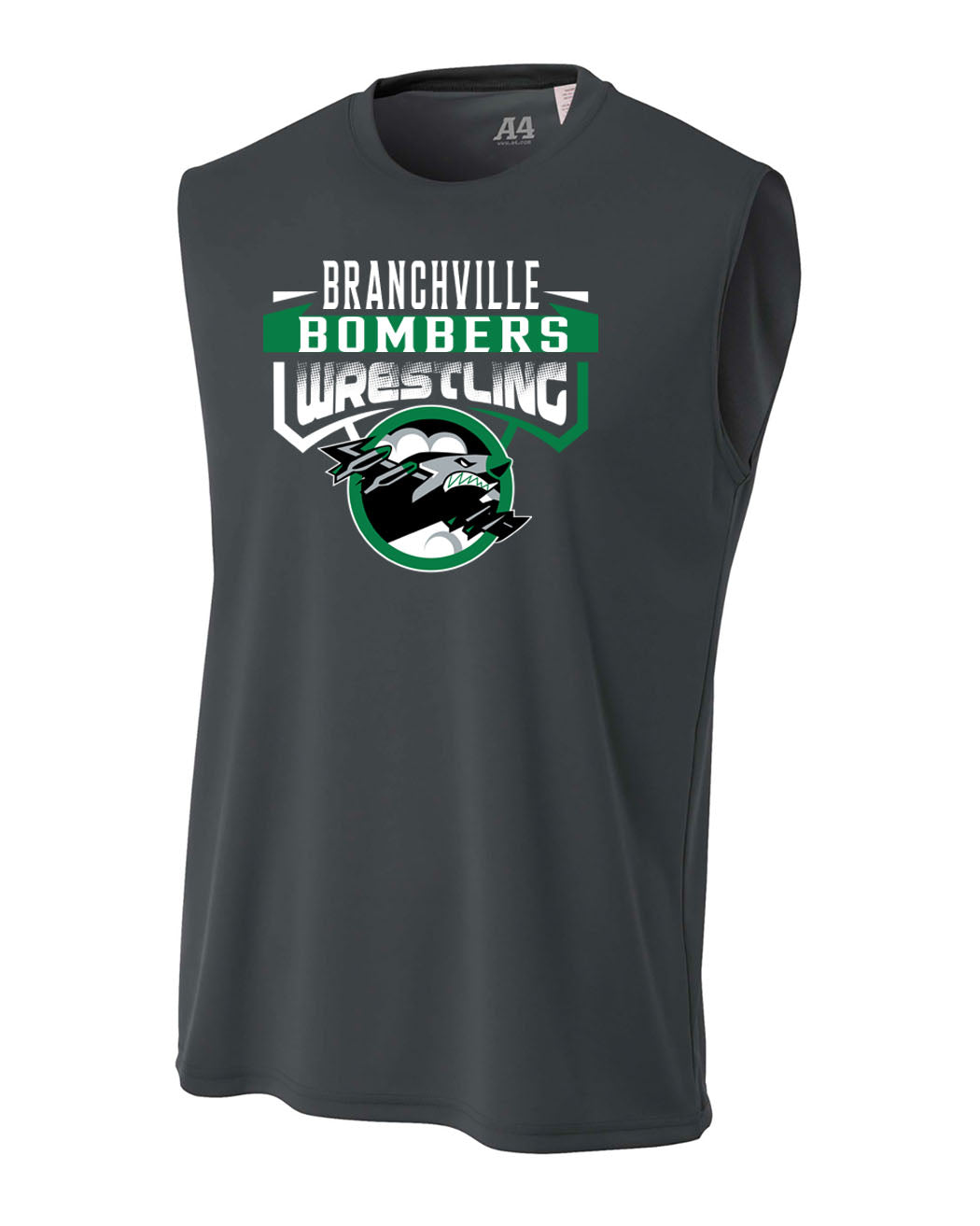 Bombers Wrestling Men's Performance Tank Top Design 2