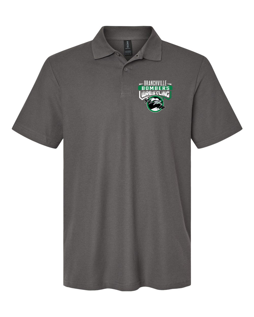 Bombers Wrestling Polo T-Shirt Design 2