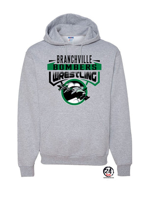 Bombers Wrestling Hooded Sweatshirt Design 2