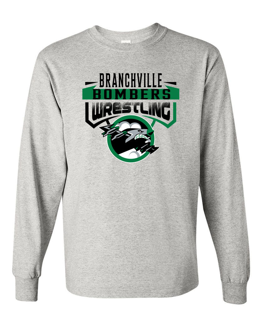 Bombers Wrestling Long Sleeve Shirt Design 2