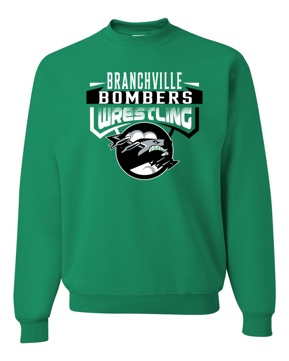 Bombers Wrestling non hooded sweatshirt Design 2