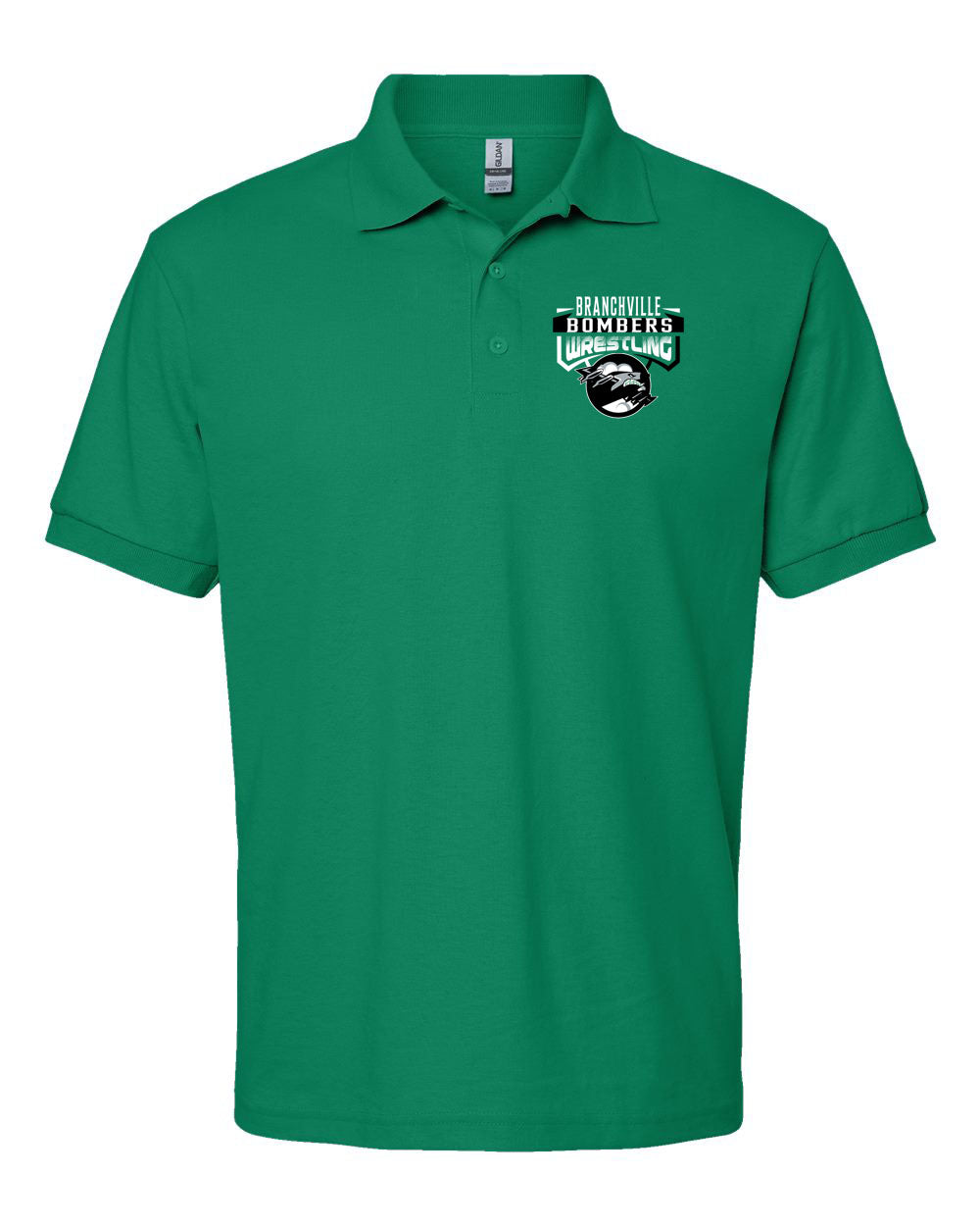 Bombers Wrestling Polo T-Shirt Design 2