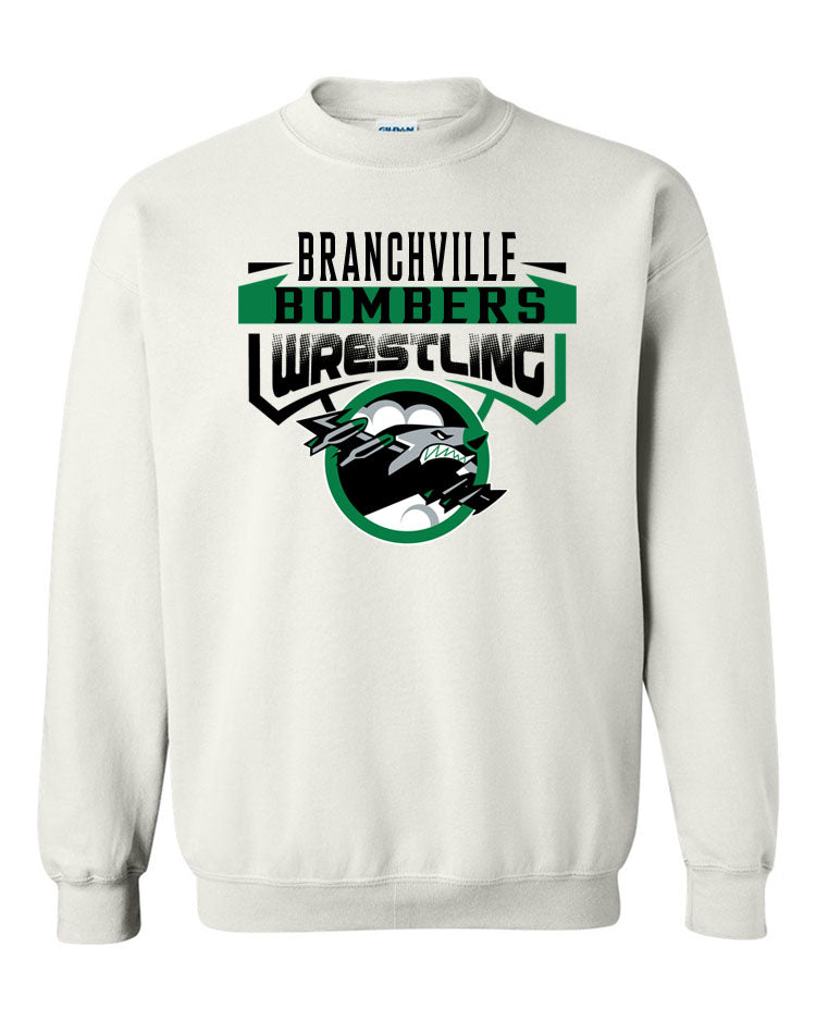 Bombers Wrestling non hooded sweatshirt Design 2