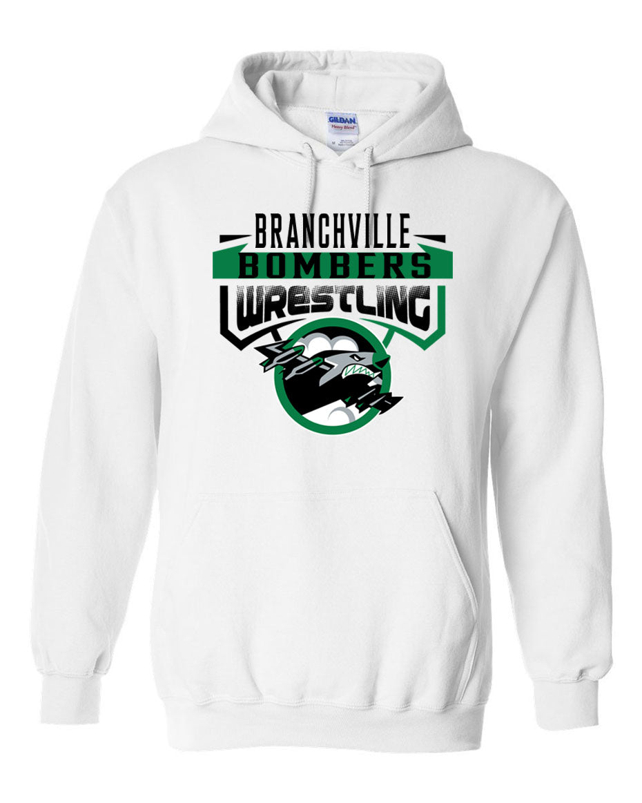 Bombers Wrestling Hooded Sweatshirt Design 2