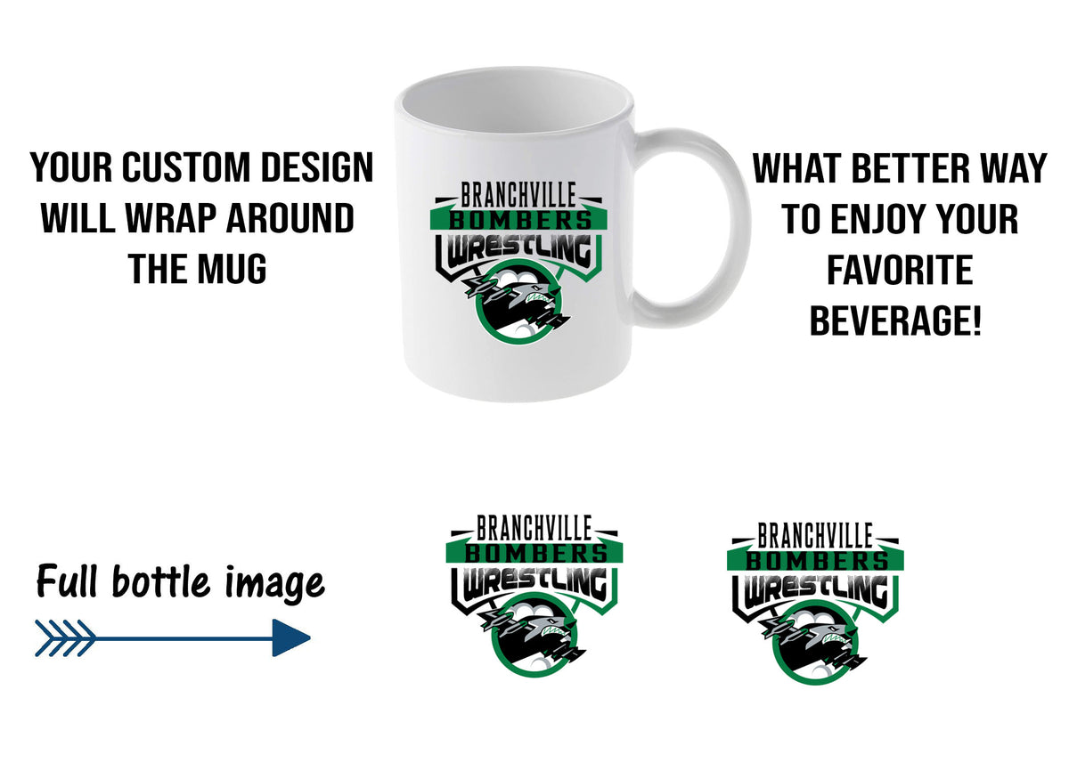 Bombers Wrestling Mug Design 2