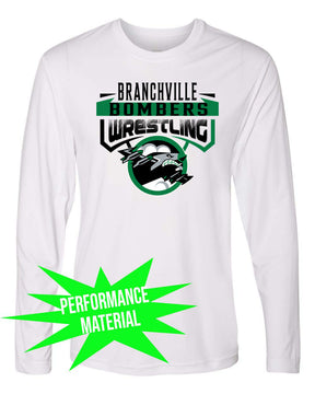 Bombers Wrestling Performance Material Long Sleeve Shirt Design 2