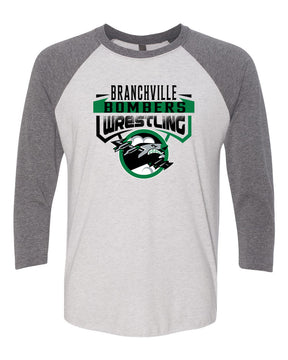 Bombers Wrestling raglan shirt Design 2