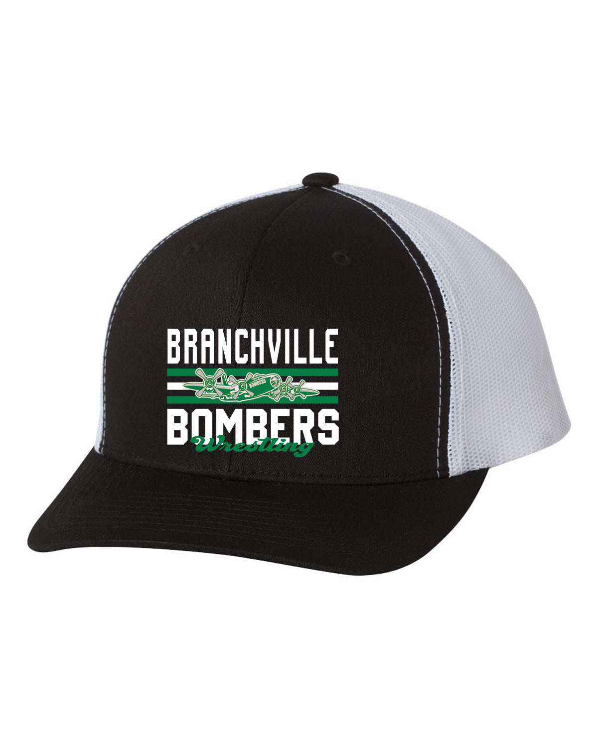 Bombers Wrestling Trucker Hat Design 3