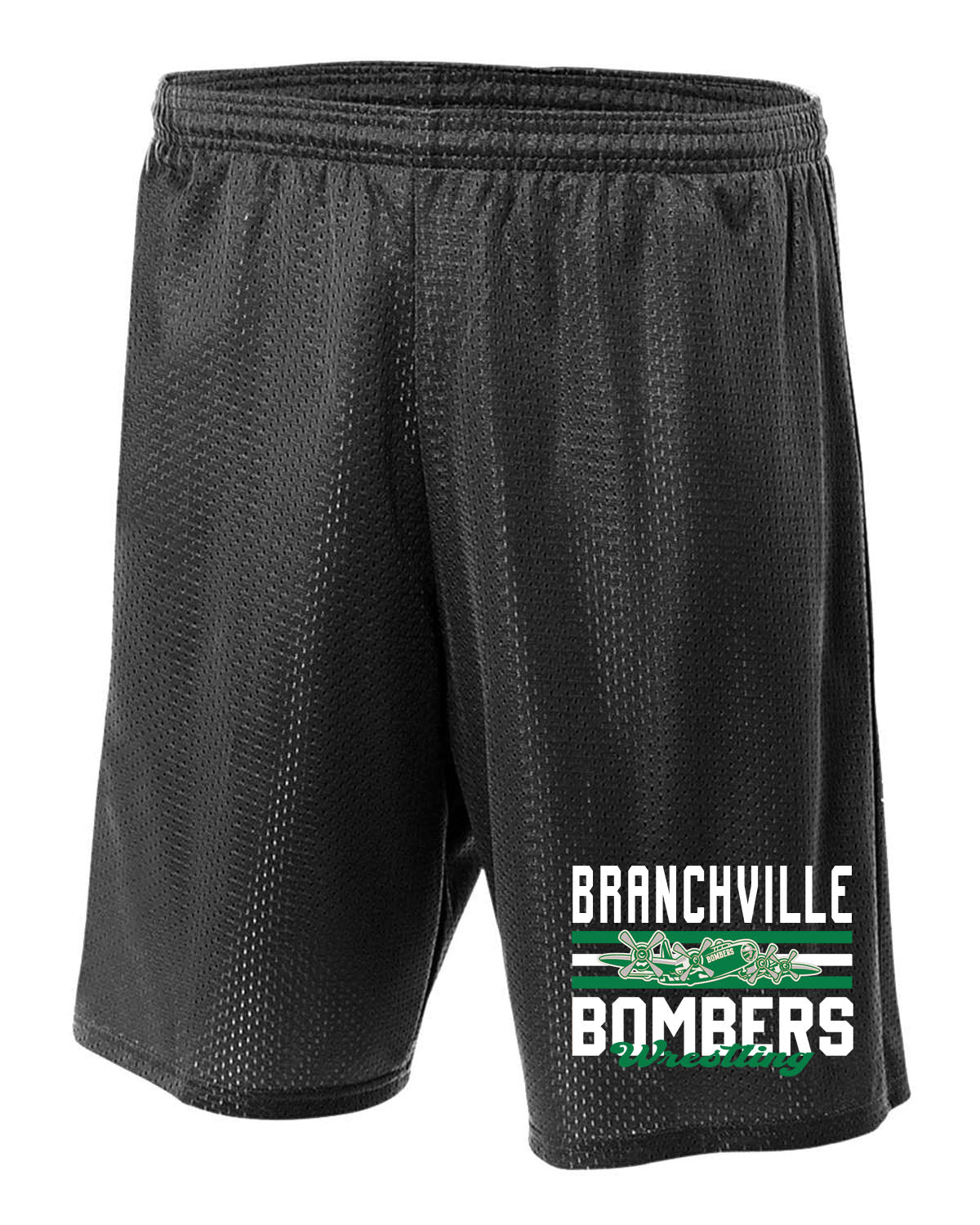 Bombers Wrestling Mesh Shorts Design 3