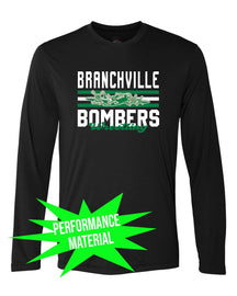 Bombers Wrestling Performance Material Long Sleeve Shirt Design 3