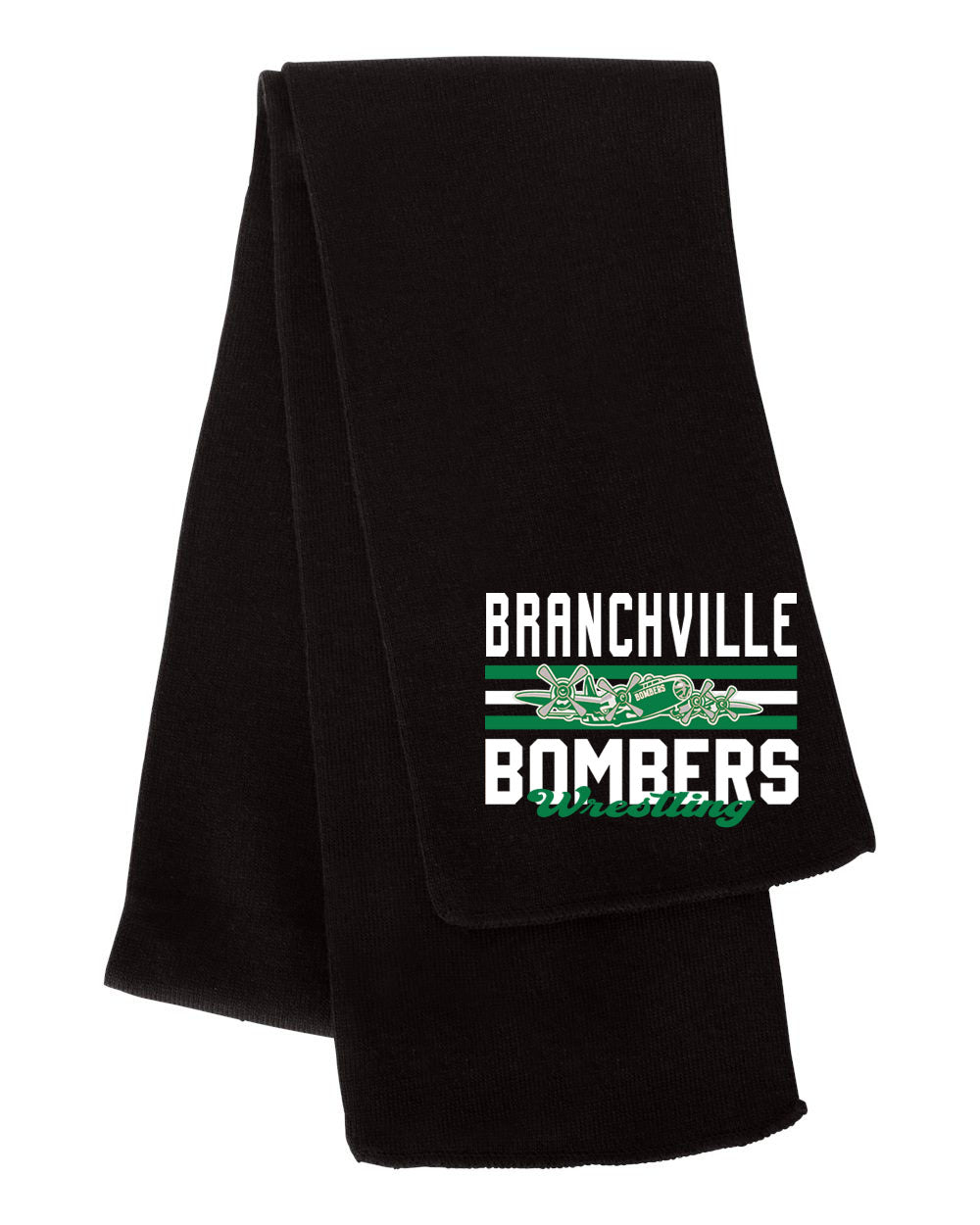 Bombers Wrestling Scarf Design 3