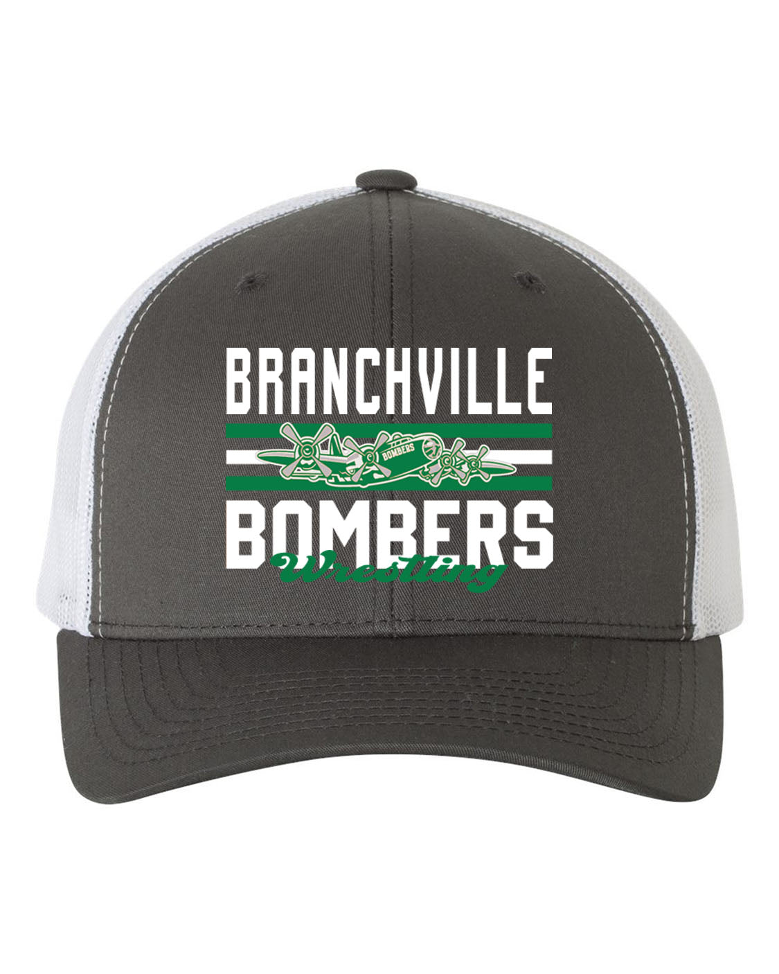 Bombers Wrestling Trucker Hat Design 3