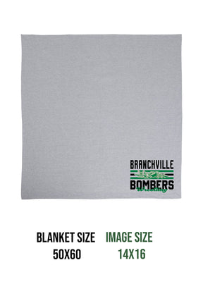 Bombers Wrestling Blanket Design 3