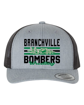 Bombers Wrestling Trucker Hat Design 3