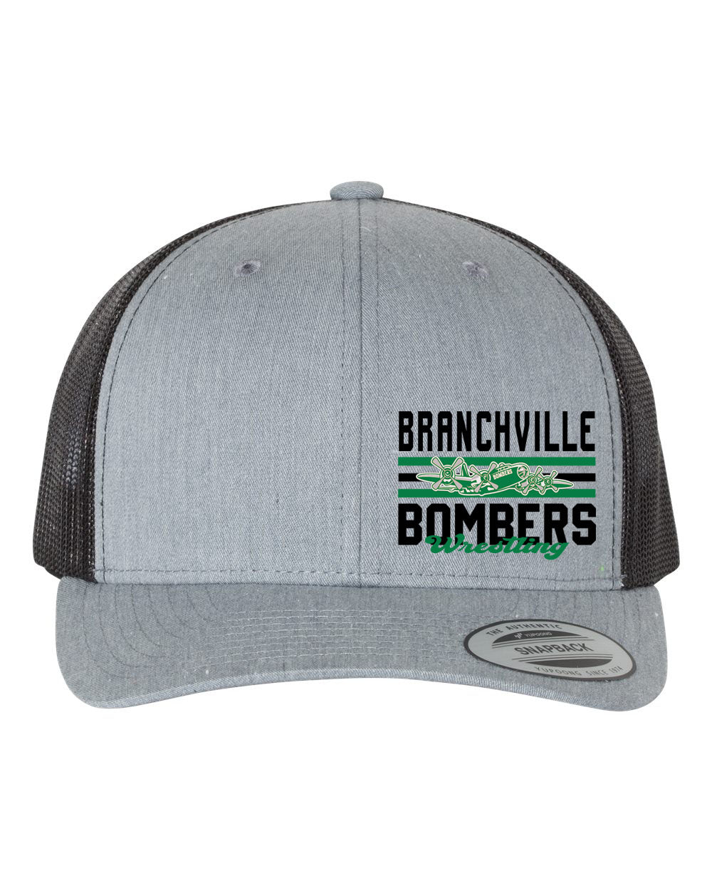 Bombers Wrestling Trucker Hat Design 3