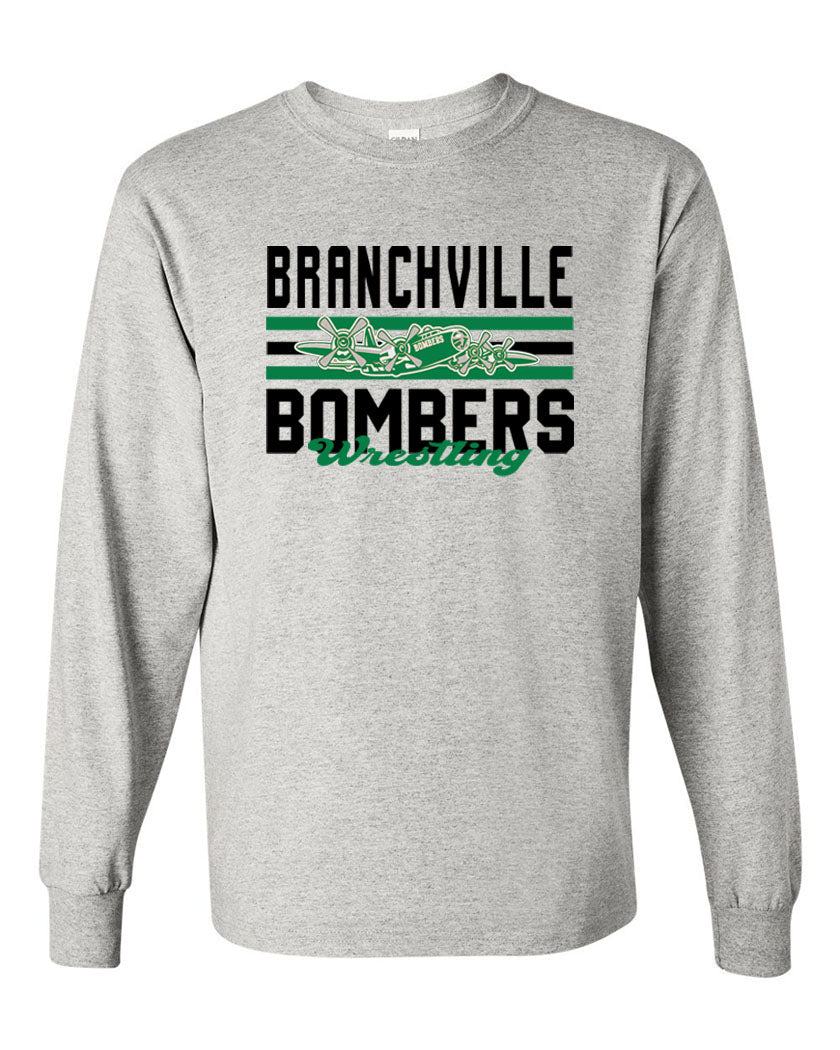 Bombers Wrestling Long Sleeve Shirt Design 3