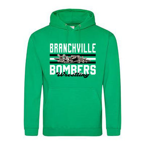 Bombers Wrestling Hooded Sweatshirt Design 3