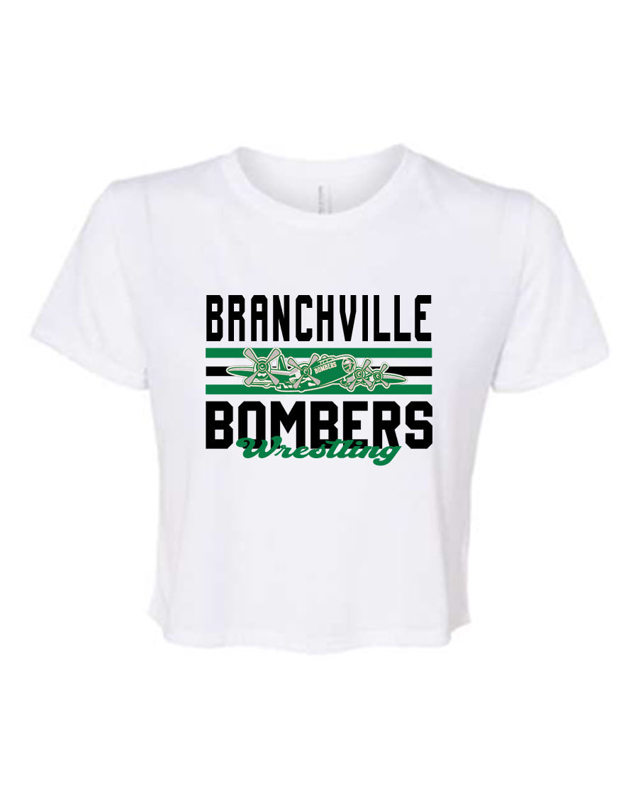 Bombers Wrestling Crop Top Design 3