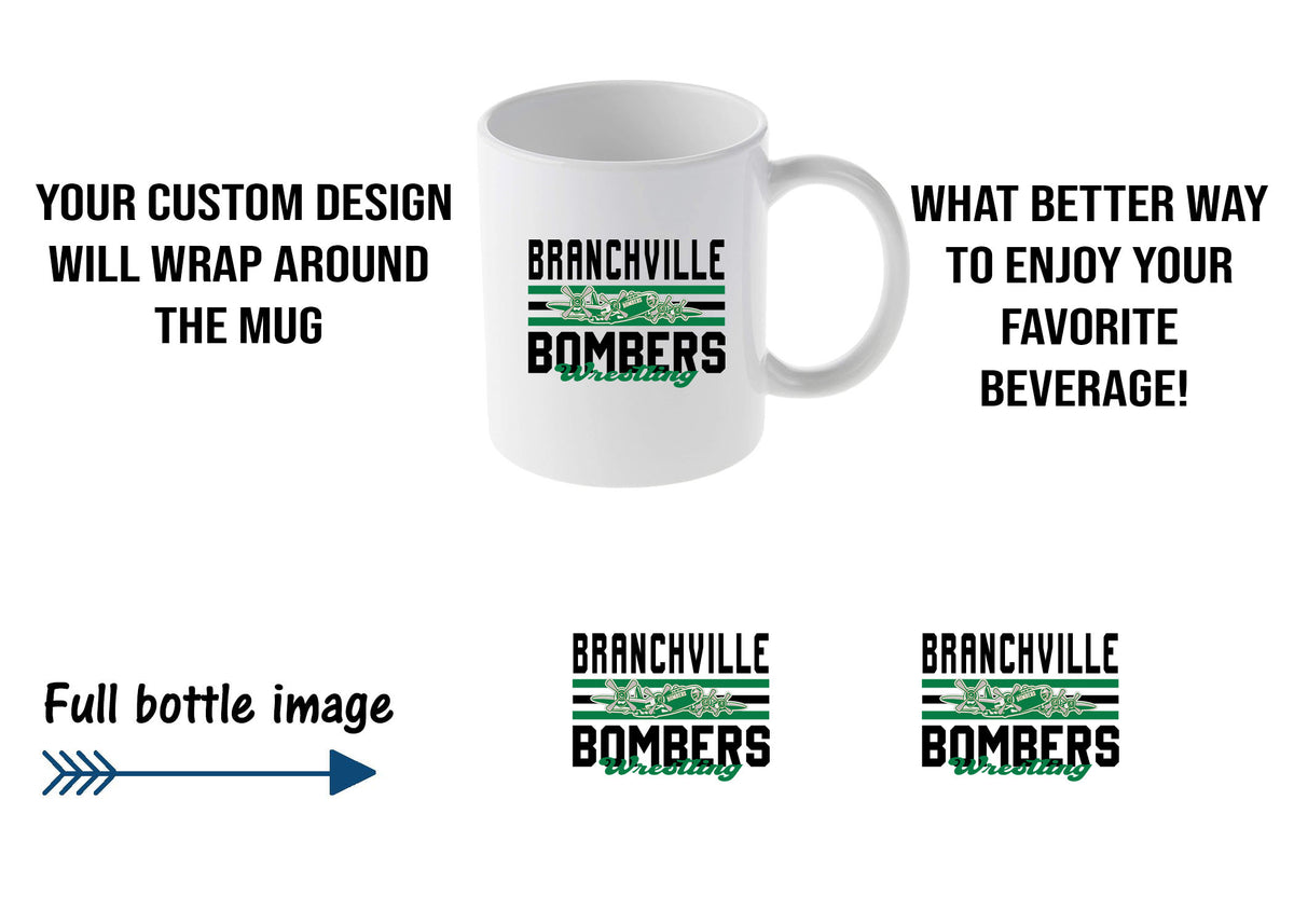 Bombers Wrestling Mug Design 3