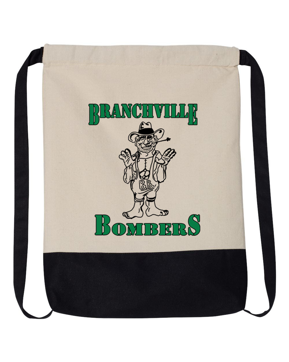 Bombers Wrestling Drawstring Bag Design 4