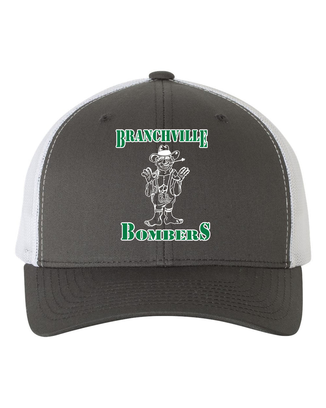 Bombers Wrestling Trucker Hat Design 4