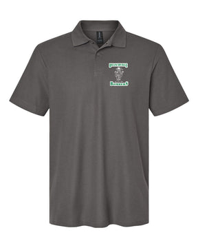 Bombers Wrestling Polo T-Shirt Design 4