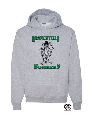 Bombers Wrestling Hooded Sweatshirt Design 4