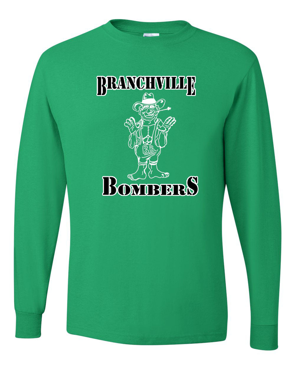 Bombers Wrestling Long Sleeve Shirt Design 4