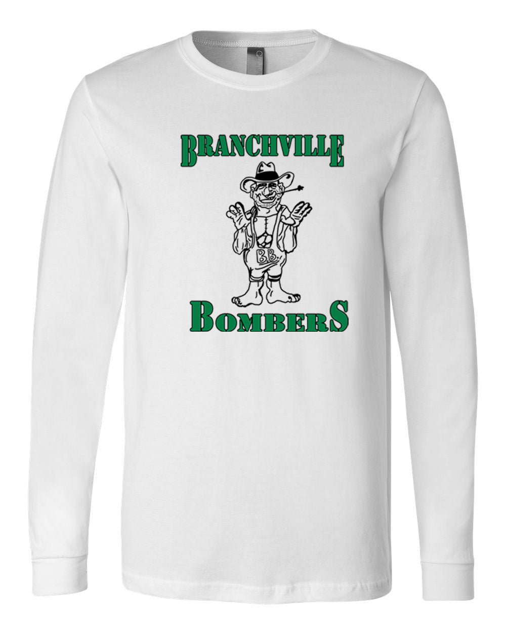 Bombers Wrestling Long Sleeve Shirt Design 4