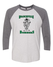 Bombers Wrestling raglan shirt Design 4