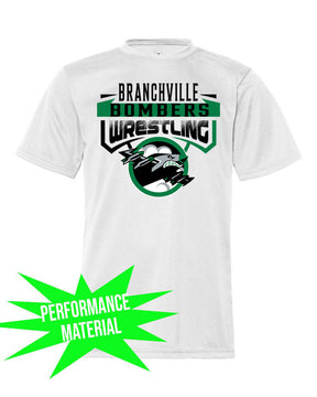 Bombers Wrestling Performance Material T-Shirt Design 2