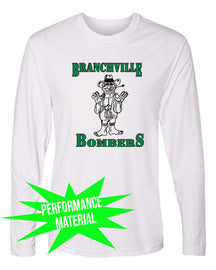 Bombers Wrestling Performance Material Long Sleeve Shirt Design 4