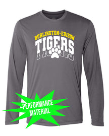 Burlington Edison Cheer Performance Material Long Sleeve Shirt Design 1