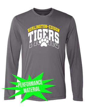 Burlington Edison Cheer Performance Material Long Sleeve Shirt Design 1