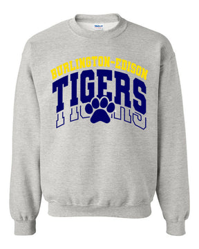 Burlington Edison Cheer non hooded sweatshirt Design 1